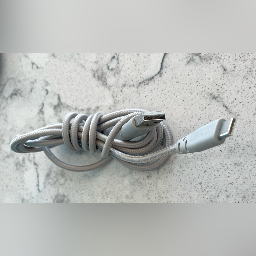 Braided USB-C Cable - Gray